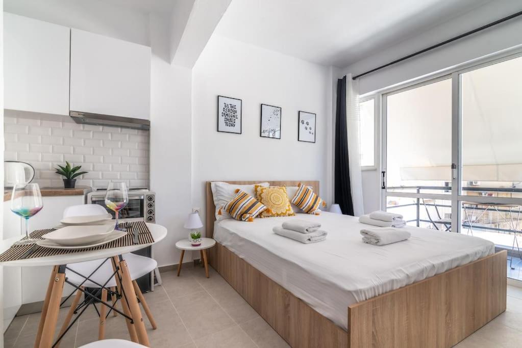 New Studio In The Heart Of City Center Heraclión Exterior foto